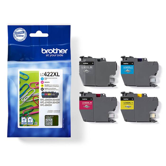 Bläck Brother LC422XL CMYK