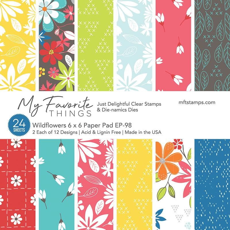 My Favorite Things  -DBD Wildflowers Paper Pad
