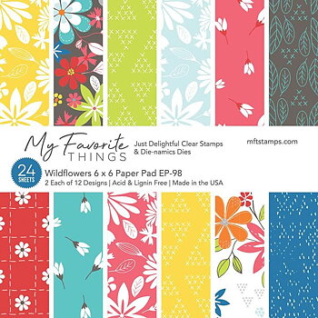 My Favorite Things -DBD Wildflowers Paper Pad