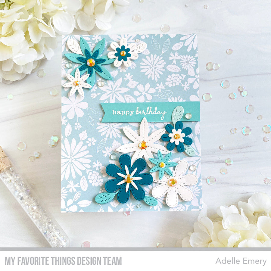 My Favorite Things  -DBD Wildflowers Paper Pad - 6