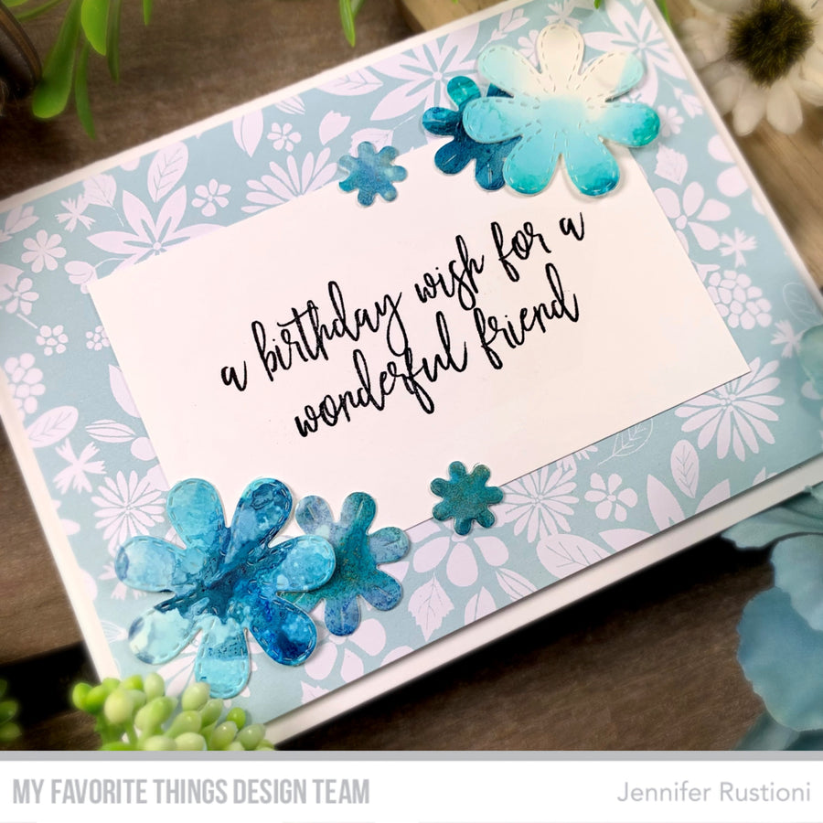 My Favorite Things  -DBD Wildflowers Paper Pad - 8