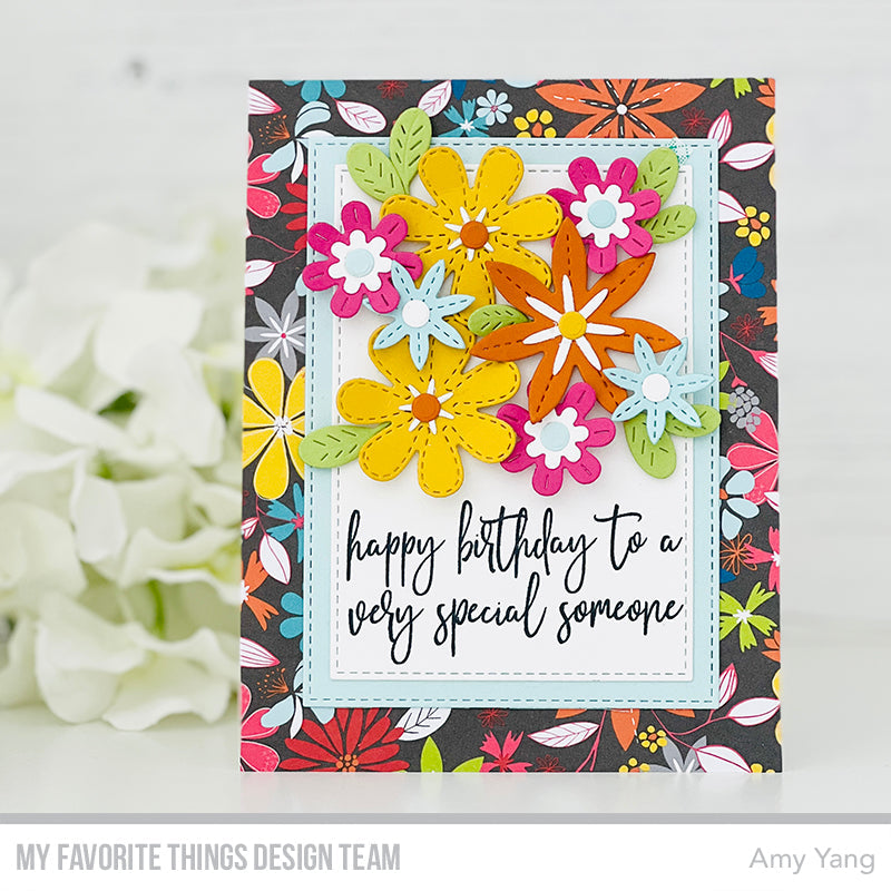My Favorite Things  -DBD Wildflowers Paper Pad - 3