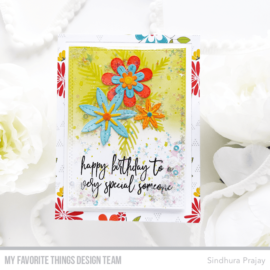 MY FAVORITE THINGS-DBD Stitched Wildflowers Die-namics - 3