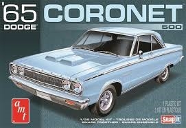 1/25 1965 Dodge Coronet 500 NO GLUE