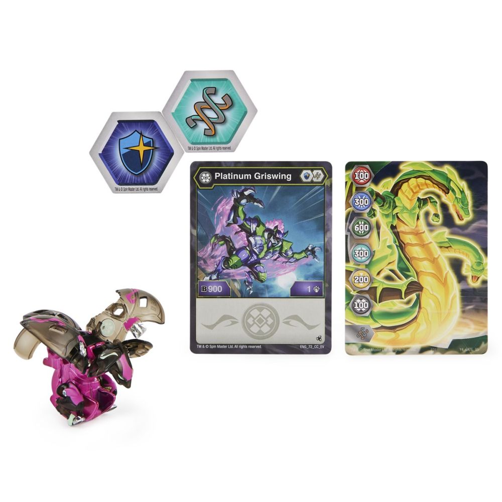 Bakugan Diecast Strength - Bat Monster Black - 5