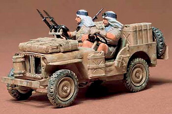Tamiya 35033 British special air service jeep