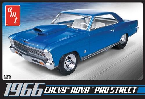1/25 1966 Chevy Nova Pro Street   (Inkl.Engine)