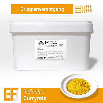 Convar Emergency Food | Indian Curry Chicken | Frystorkad mat | Matranson | 5000g