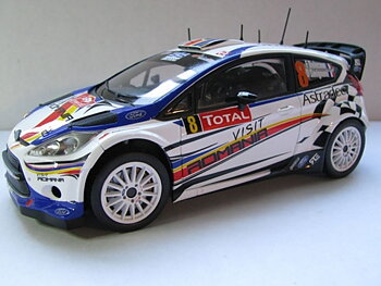 1/24 Ford Fiesta Rs Wrc - Hirvonen/Latvala