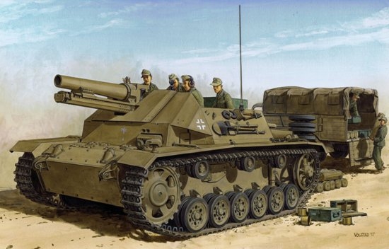 1/35 DAK 15cm s.IG.33 auf Fgst.Pz.III