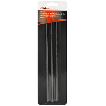 Sågkedjefilsats 3-delar 4,8mm