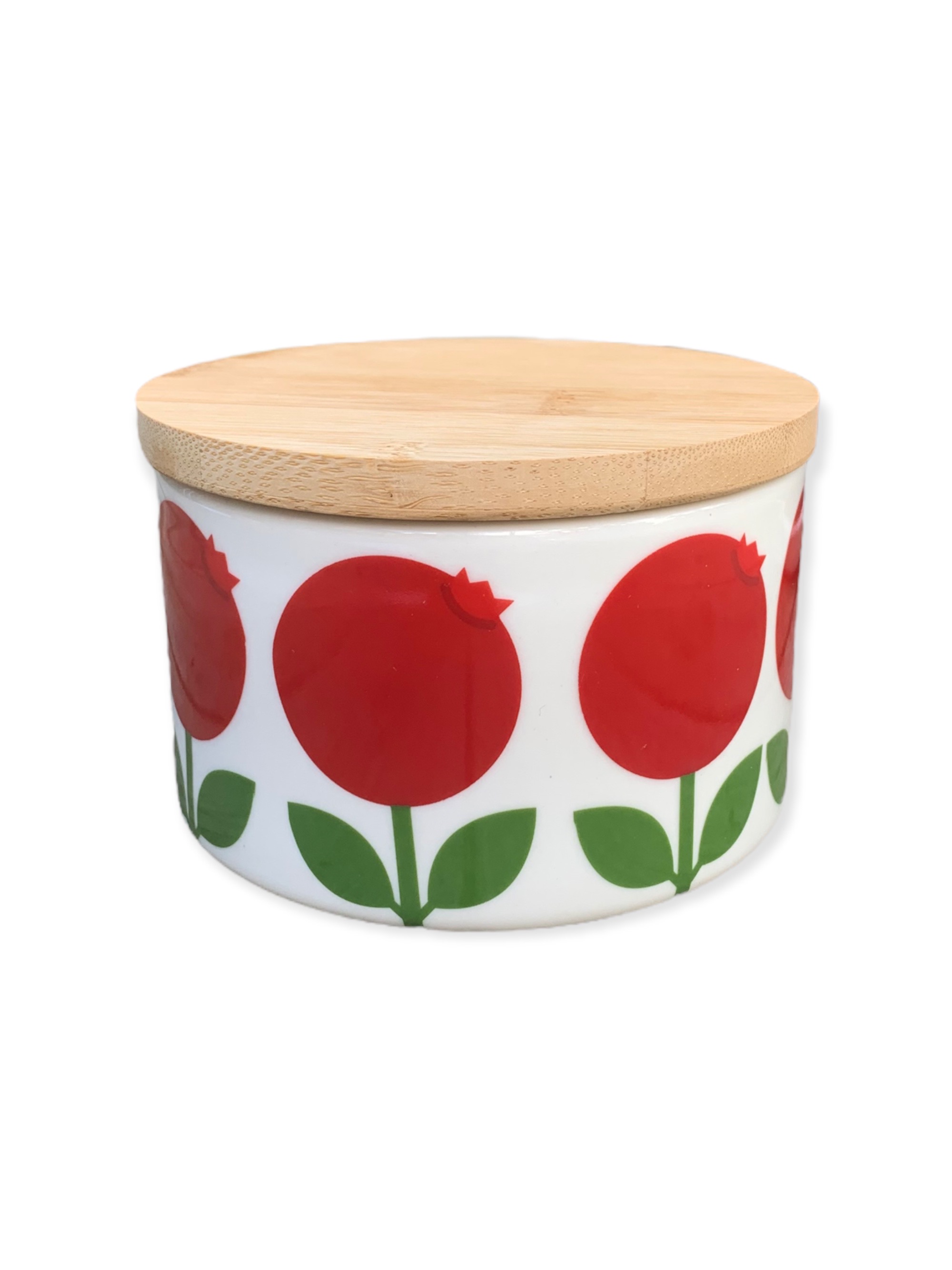 Burk 0,5 L med tr&auml;lock, Lingon