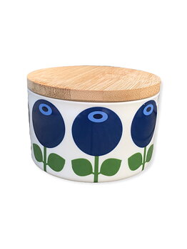 Jar 0,5 L with wood lid, Blueberry