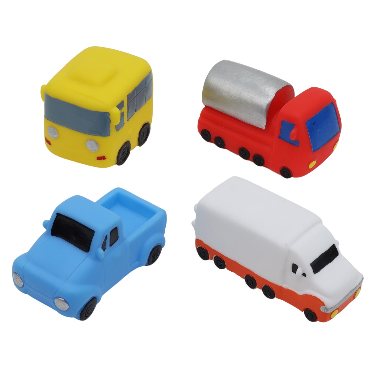 Badleksak, Bilar 4-pack - Rätt Start