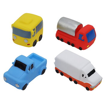 Badleksak, Bilar 4-pack - Rätt Start