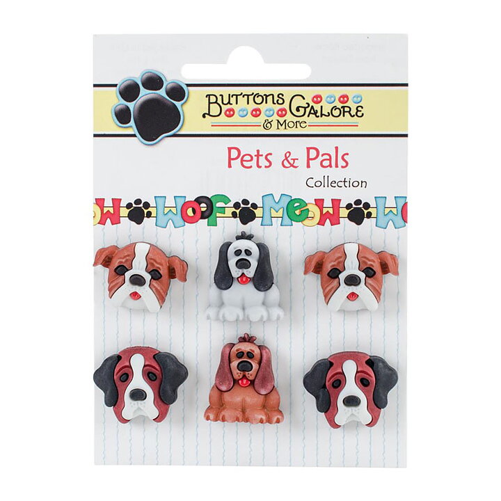 Buttons Galore - Dogs Day