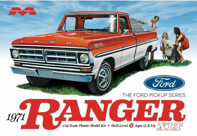 1/25 1971 Ford Ranger Pickup