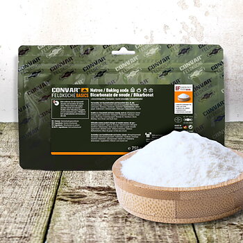 Convar Emergency Food | Basic Baking Powder  Frysetørket mat | 750g
