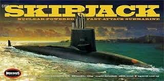1/72 USS Skipjack Submarine