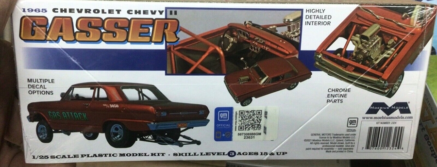 1/25 1965 CHEVY II SEDAN GASSER - 2