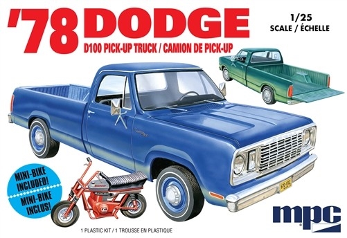 1/25 1978 Dodge D100 Custom Pickup