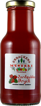 Jordgubbssdryck 0,25 liter