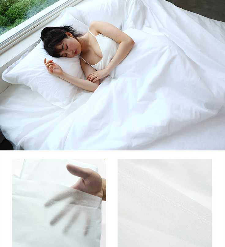 Disposable Bedding 2 pcs - Single Bed 3 parts - 3