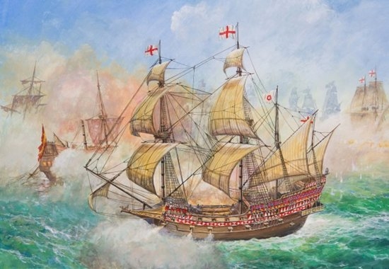 1/350 English ship Revenge - SNAP