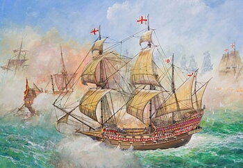 1/350 English ship Revenge - SNAP