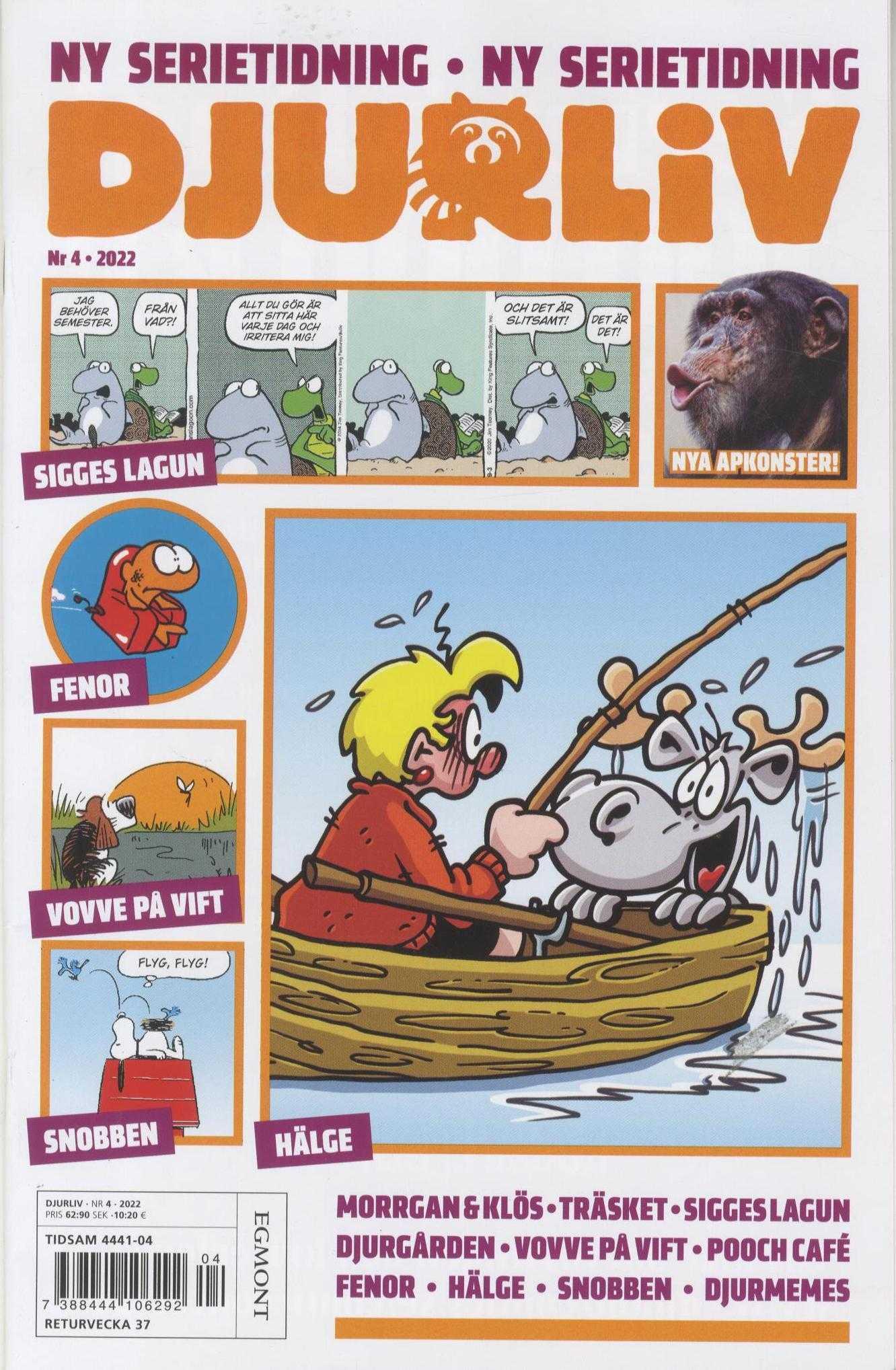 Djurliv nr 4 2022, sista numret av Djurliv!