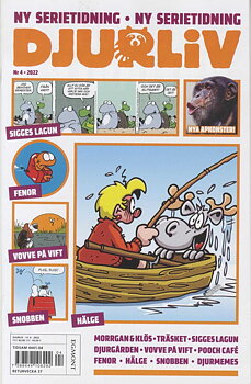 Djurliv nr 4 2022, sista numret av Djurliv!