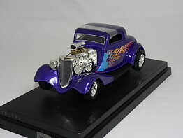 Ford 3-Window Coupé -1934   Lila/Flames   1:18 Ertl