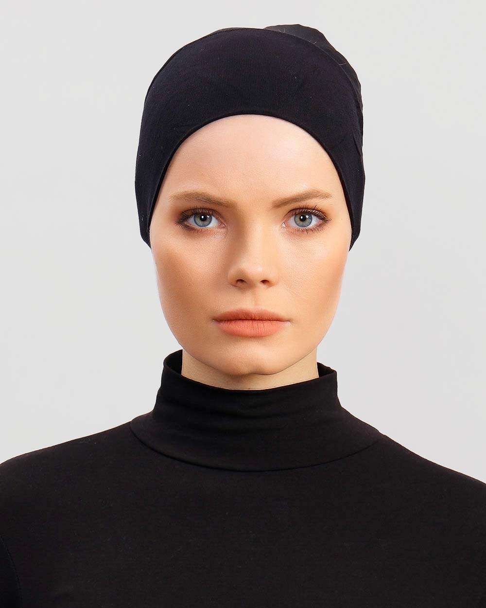 Underscarf - Breathable Tie-back - Black - 2