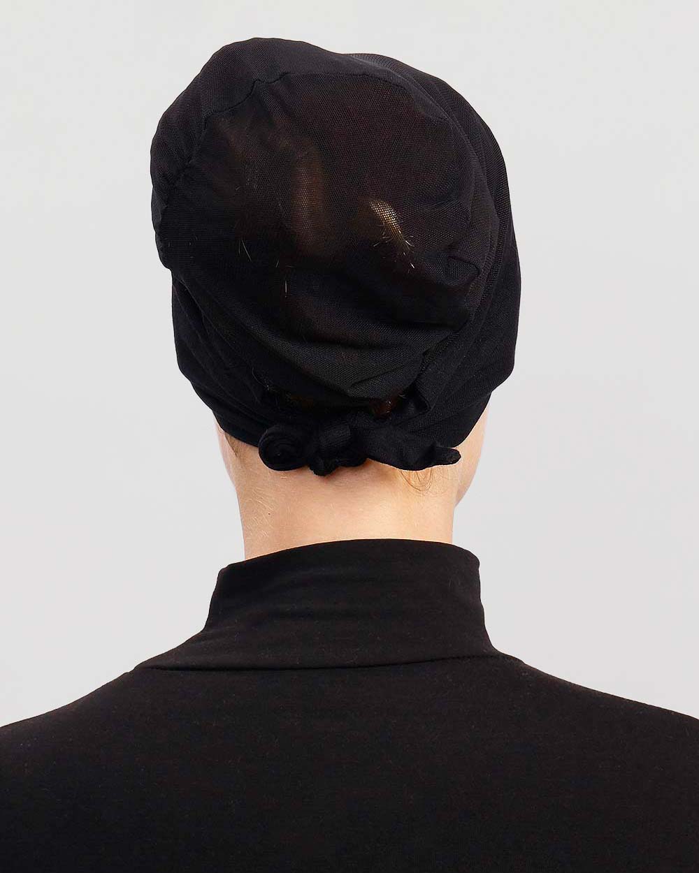Underscarf - Breathable Tie-back - Black - 3