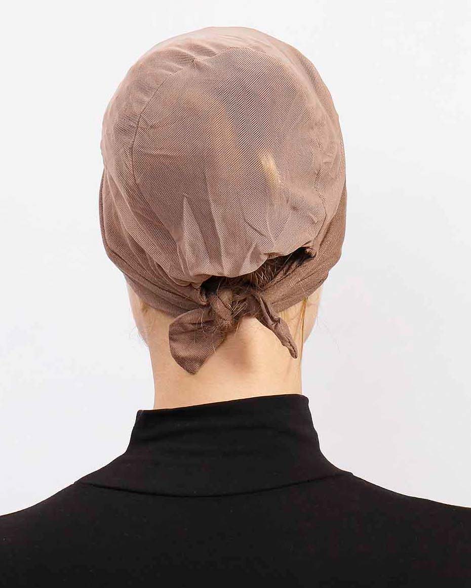 Underscarf - Breathable Tie-back - Nude Beige - 3