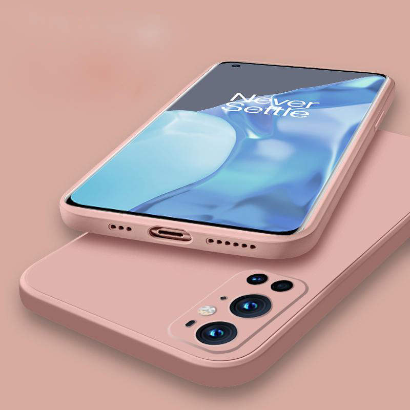 OnePlus 9 Pro - Silicone Case Microfiber  - 3