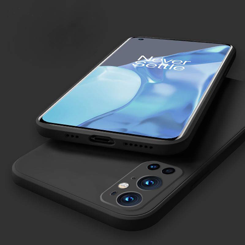 OnePlus 9 Pro - Silicone Case Microfiber  - 5