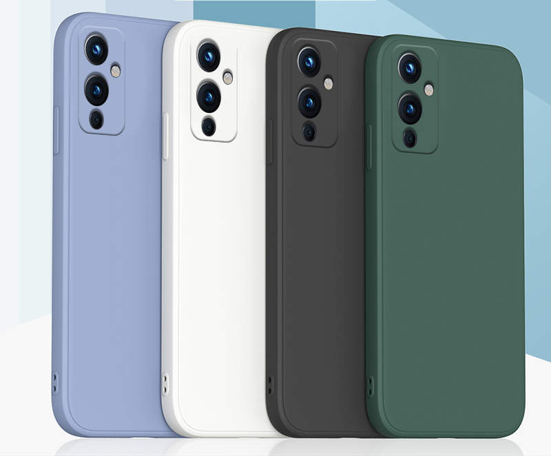OnePlus 9 - Silicone Case Microfiber 
