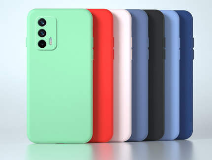 Realme GT - Silikon Skal Mikrofiber - 9