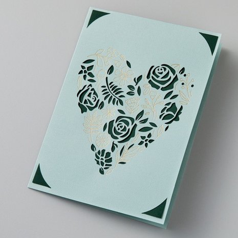 Joy Foil Transfer Insert Cards Small Blue Lagoon Sampler, 8st, Cricut - 5