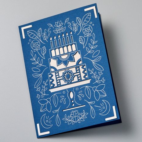 Joy Foil Transfer Insert Cards Small Blue Lagoon Sampler, 8st, Cricut - 4