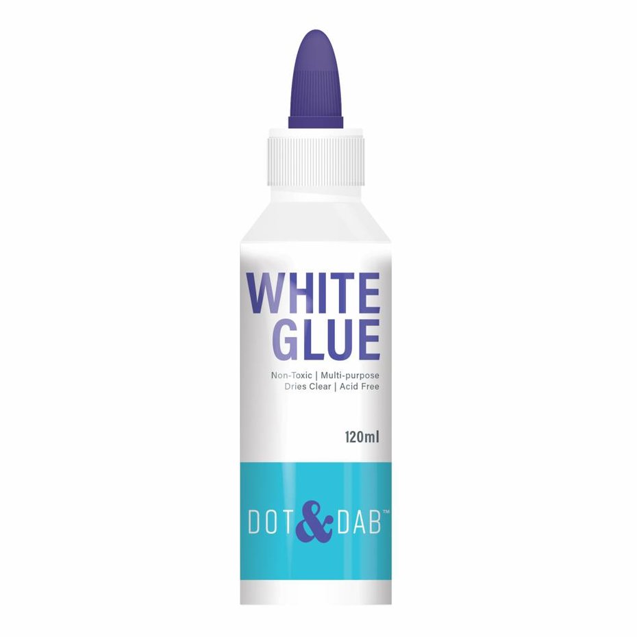 Lim 120ml, White glue, Dot & Dab
