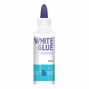 Lim 120ml, White glue, Dot & Dab