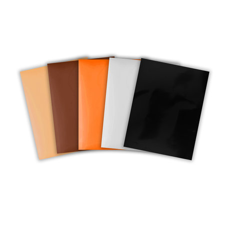 Metallic Transfer Foil Sheets 6x6 Inch Nature Colors 10st, Scrapbook Adhesives - 2