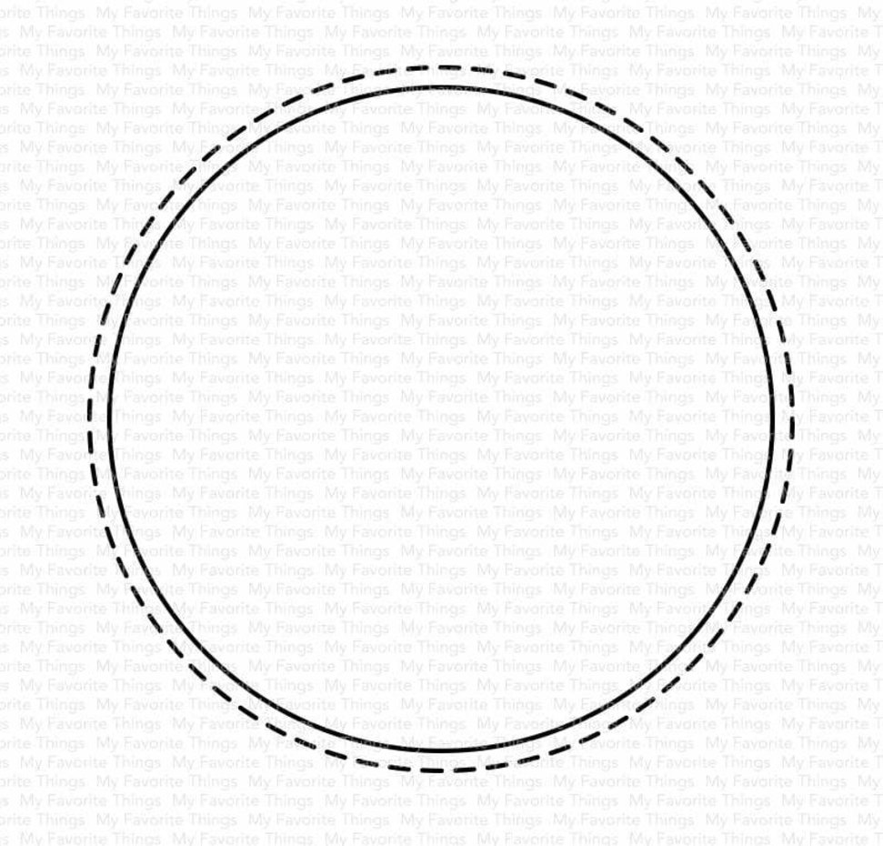 Stitched Circle Shaker Window, Die, Die-namics, My Favorite Things