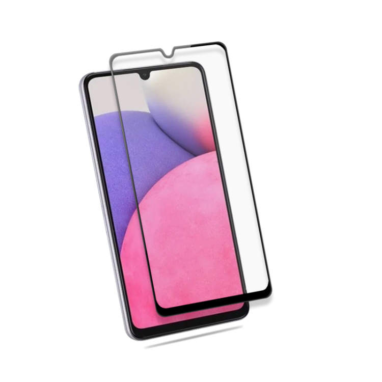 Samsung Galaxy A31 / A33 5G - Heltäckande Härdat Skyddsglas - 9