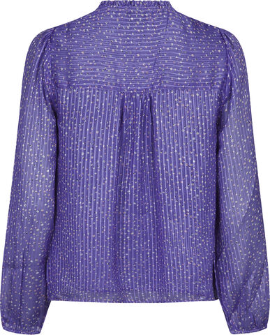Neo Noir Bisa Sparkle Blouse, Purple - 3