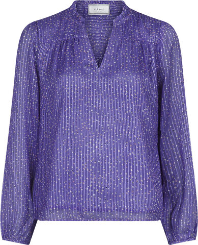 Neo Noir Bisa Sparkle Blouse, Purple