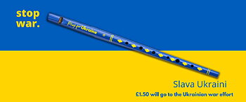 Clarke Original Tin Whistle D – Play For Ukraine