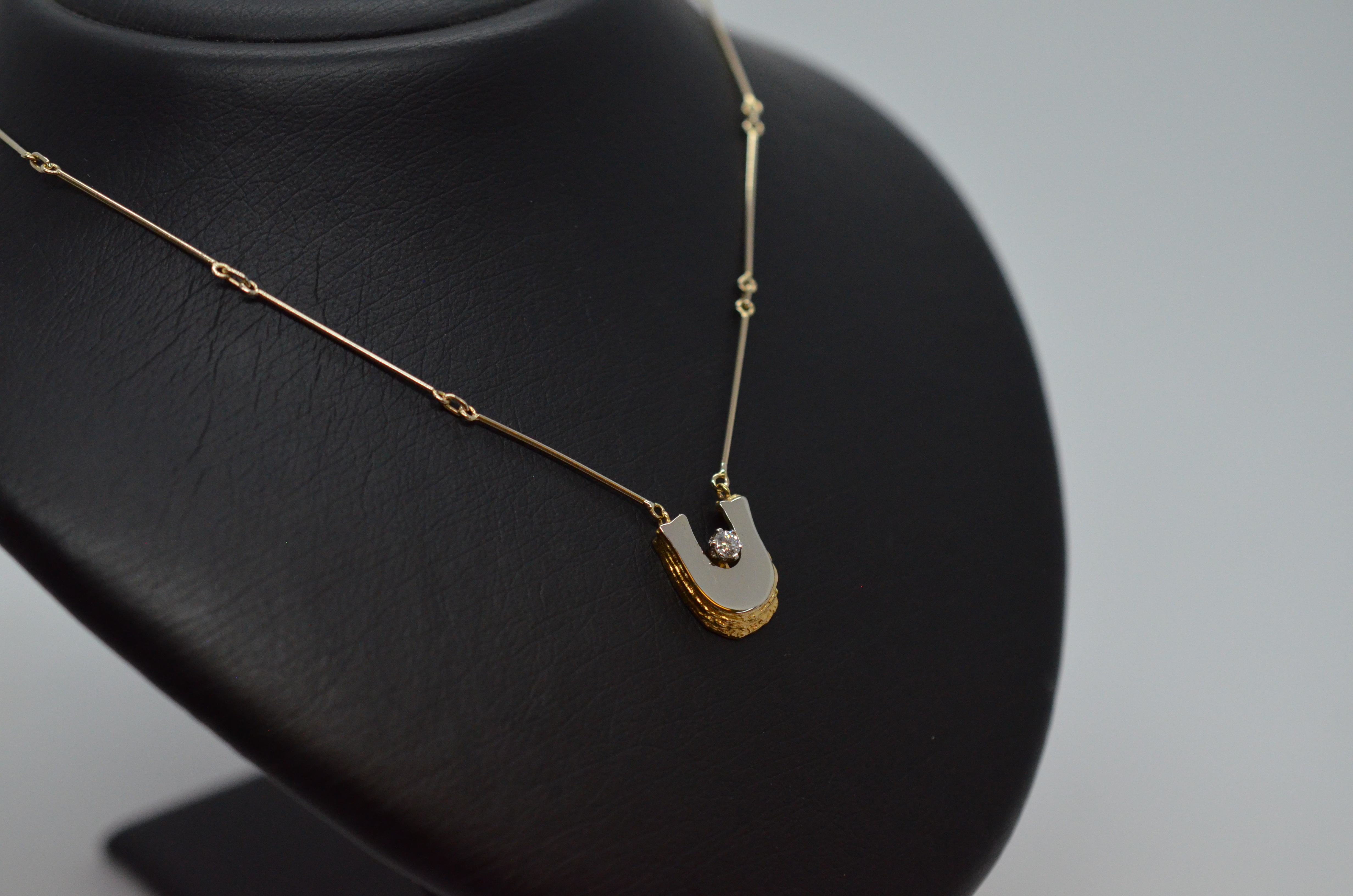 Lapponia gold necklace "Voce"